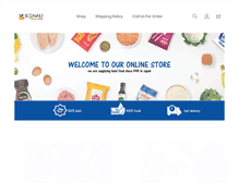 Tablet Screenshot of onlinehalalfood.com